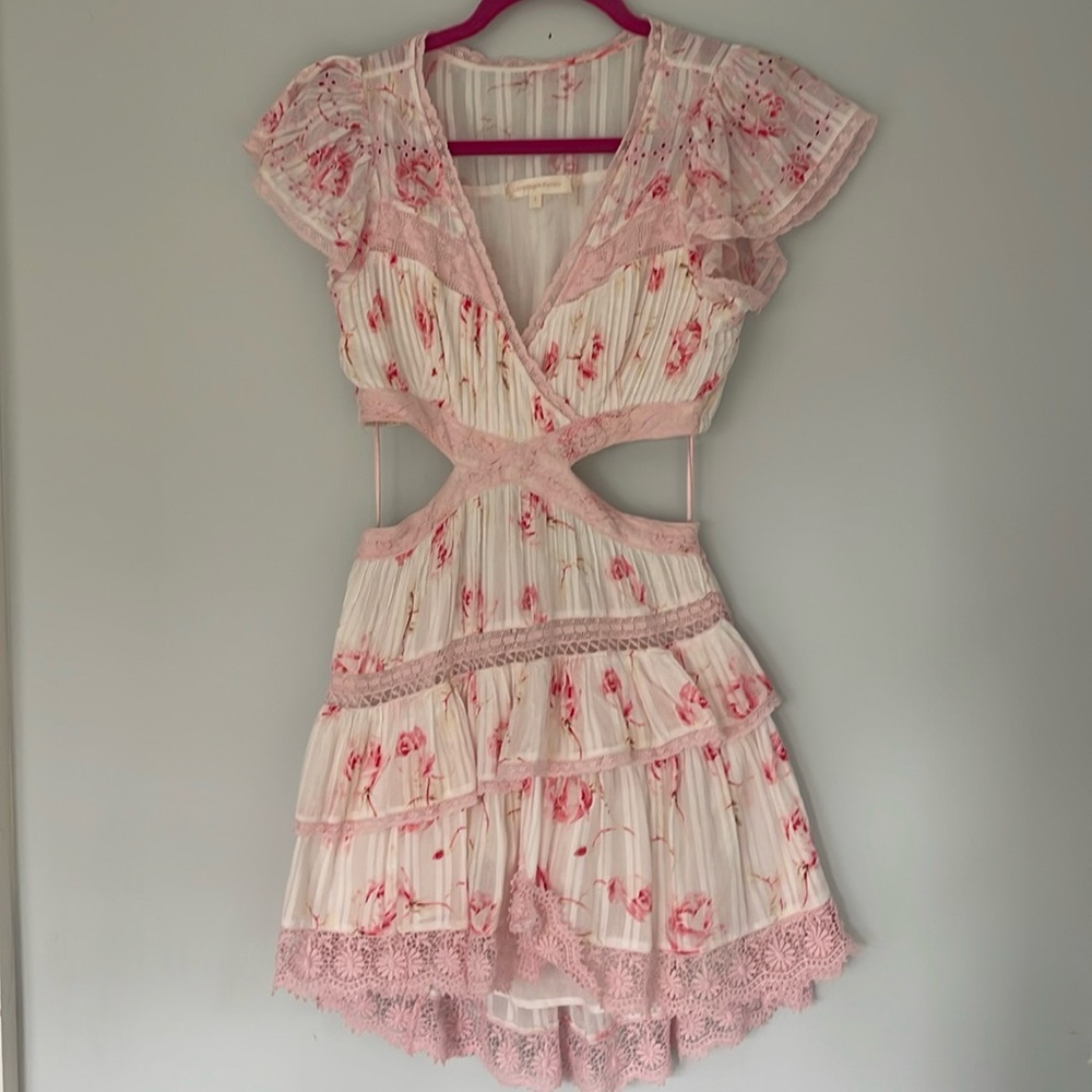 Love Shack Fancy Audrina dress size small